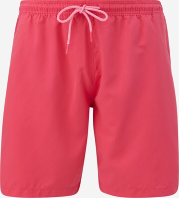 s.Oliver Men Big Sizes Swim Trunks in Red: front