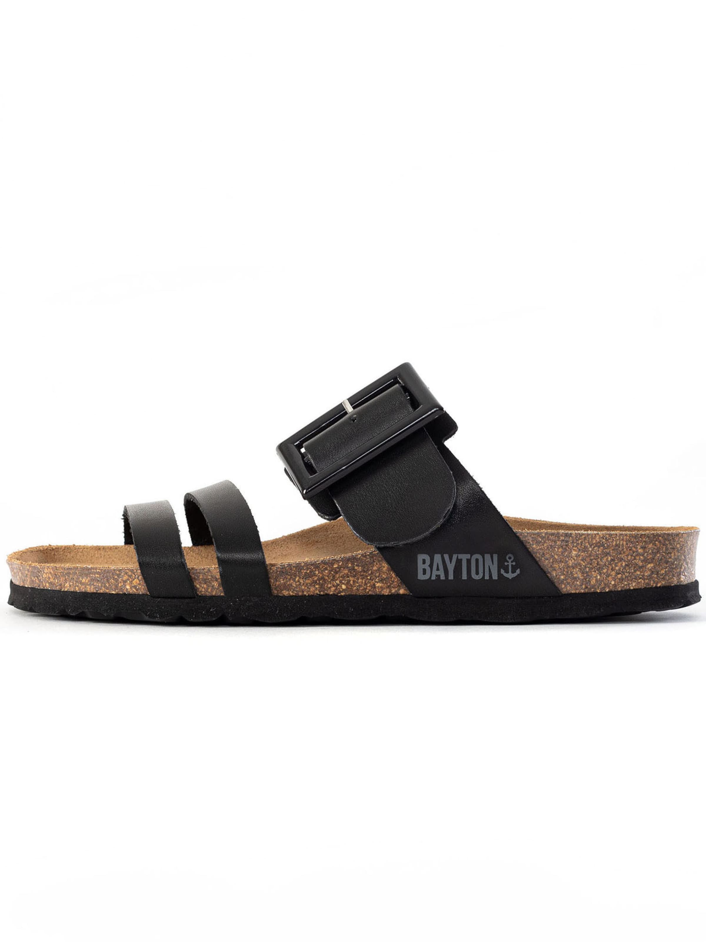 Bayton Pantofle 'Ferrol' – černá: přední strana