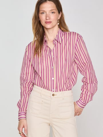 Maison 123 Blouse 'COLETTE' in Pink: front