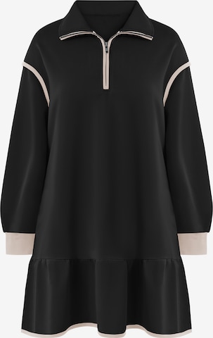 Imily Bela Šaty - Čierna: predná strana