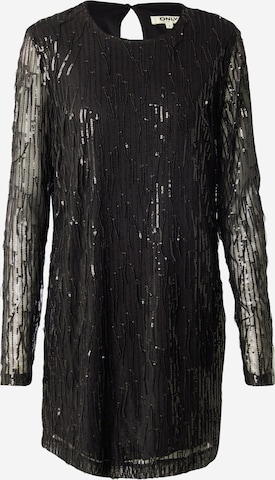 Robe de cocktail 'ONLAnika Spacy' ONLY en noir : devant