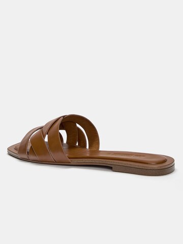 Pull&Bear Pantoletter i brun