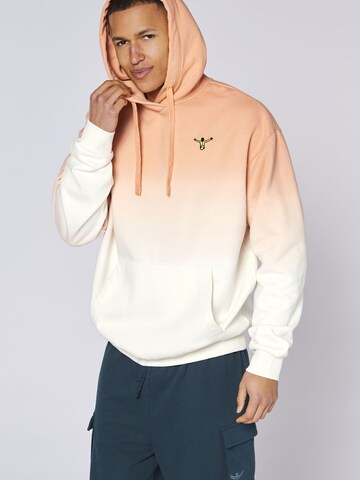 CHIEMSEE Sweatshirt ' mit Farbverlauf ' in Orange