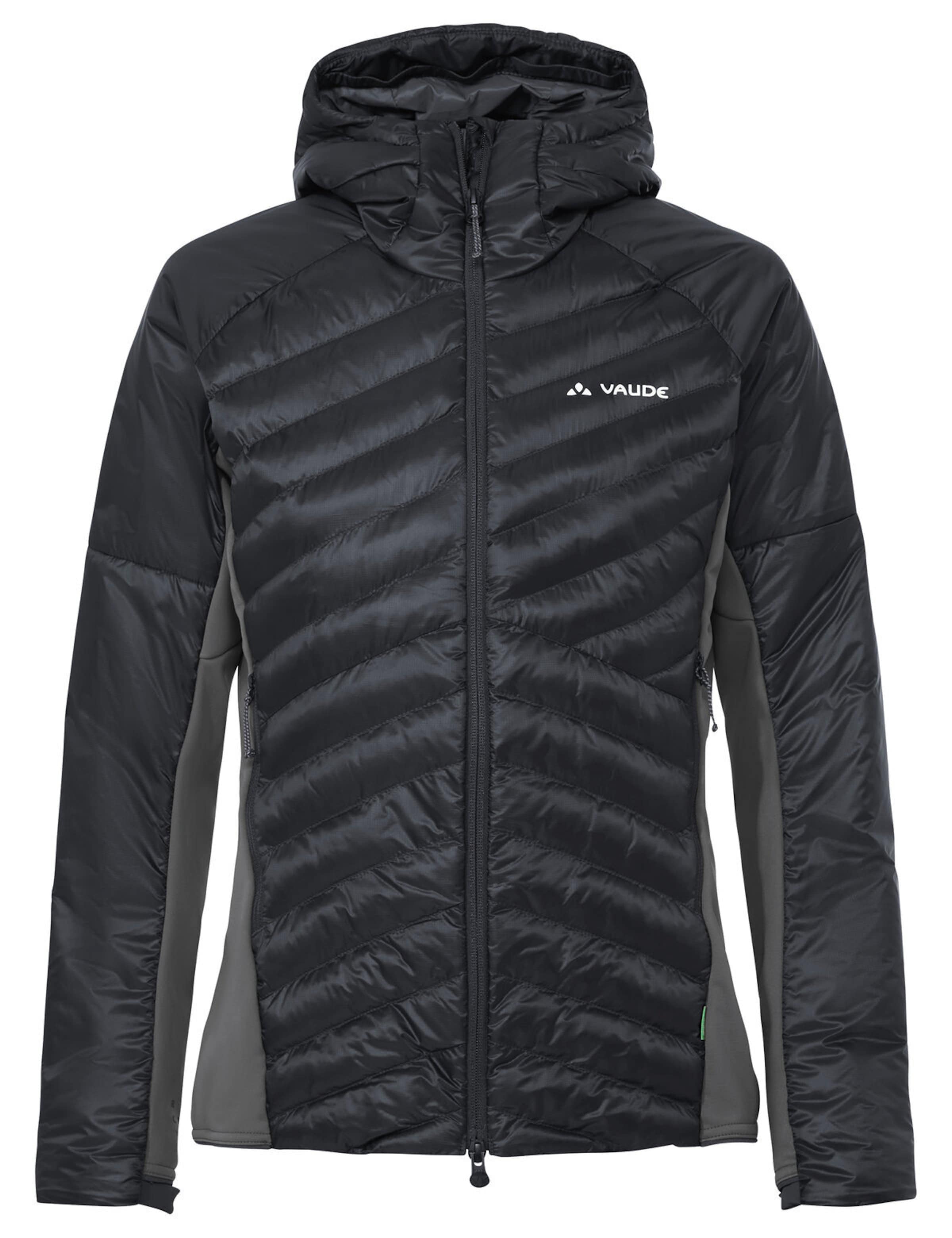 VAUDE Sportjas 'Sesvenna Pro III' in Zwart: voorkant