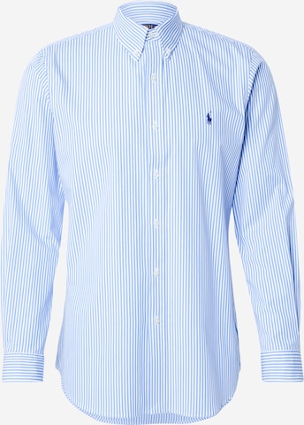 Polo Ralph LaurenSlim Fit Poslovna košulja - plava boja: prednji dio