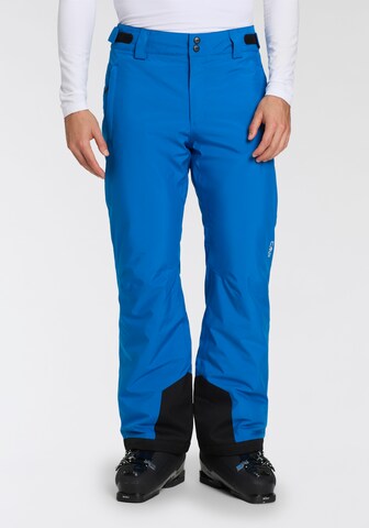 CMP Regular Workout Pants in Blue: front