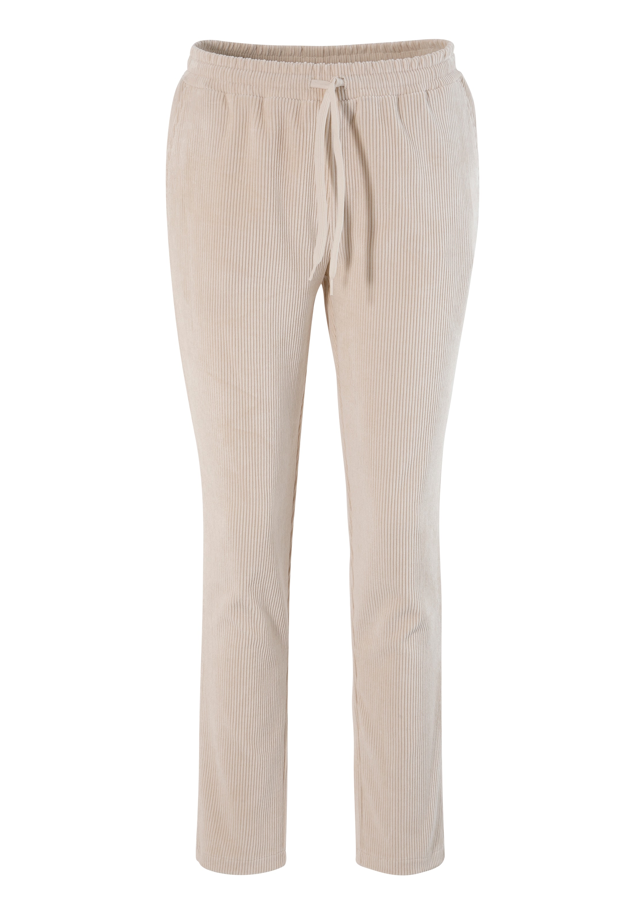 Aniston CASUAL Tapered Hose in Beige: Vorderseite