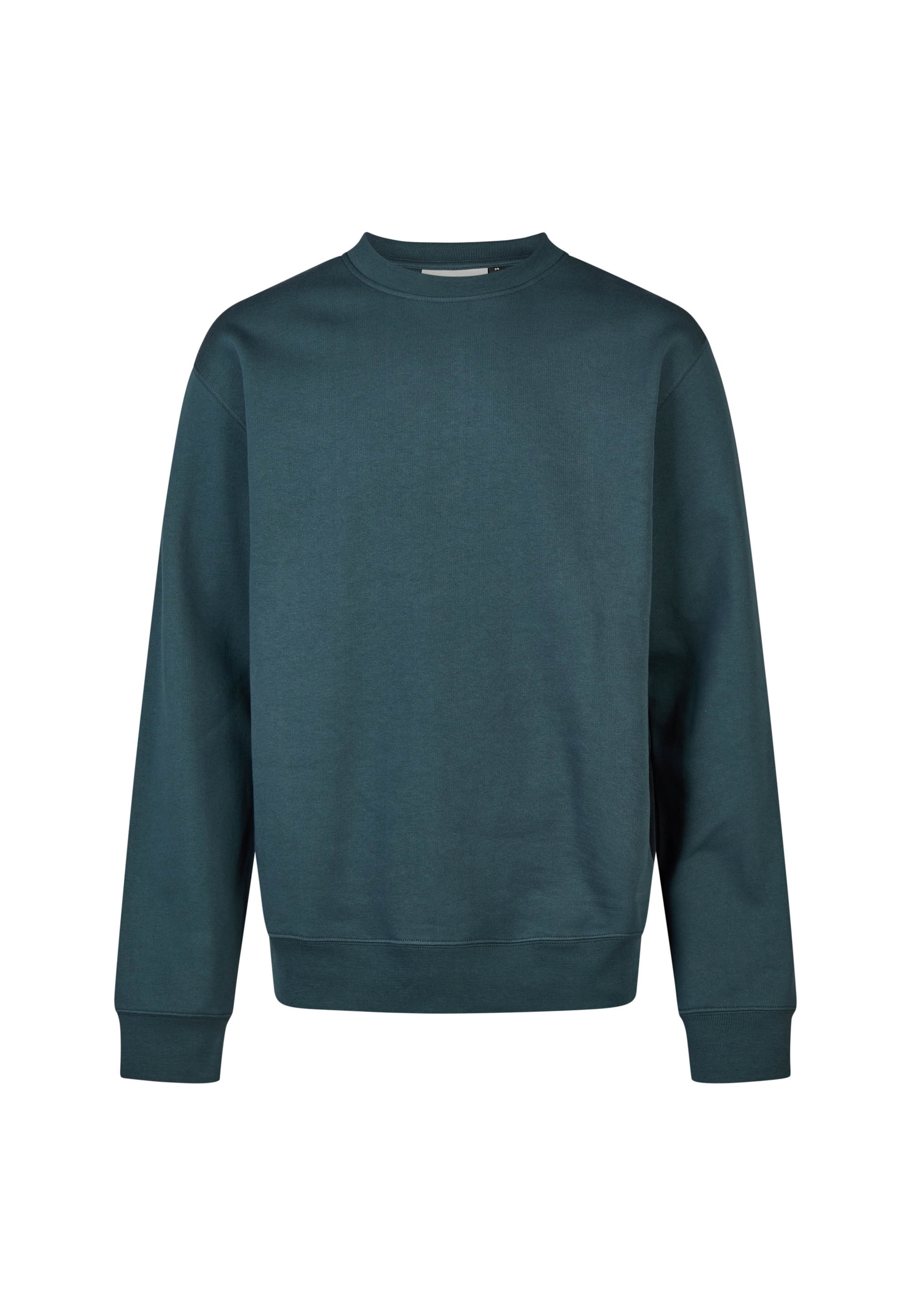 Cleptomanicx Sweatshirt 'Crewneck Ligull Classic' in Grün: Vorderseite