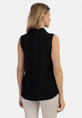 Camicia da donna di usha WHITE LABEL in nero