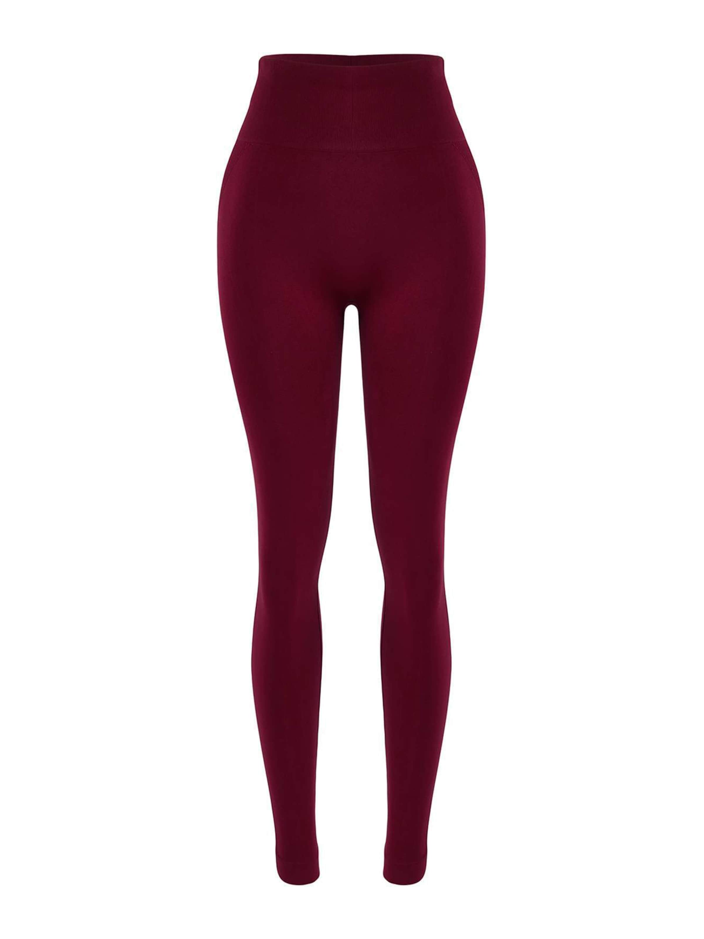 Trendyol Leggings i bordeaux, Produktvisning