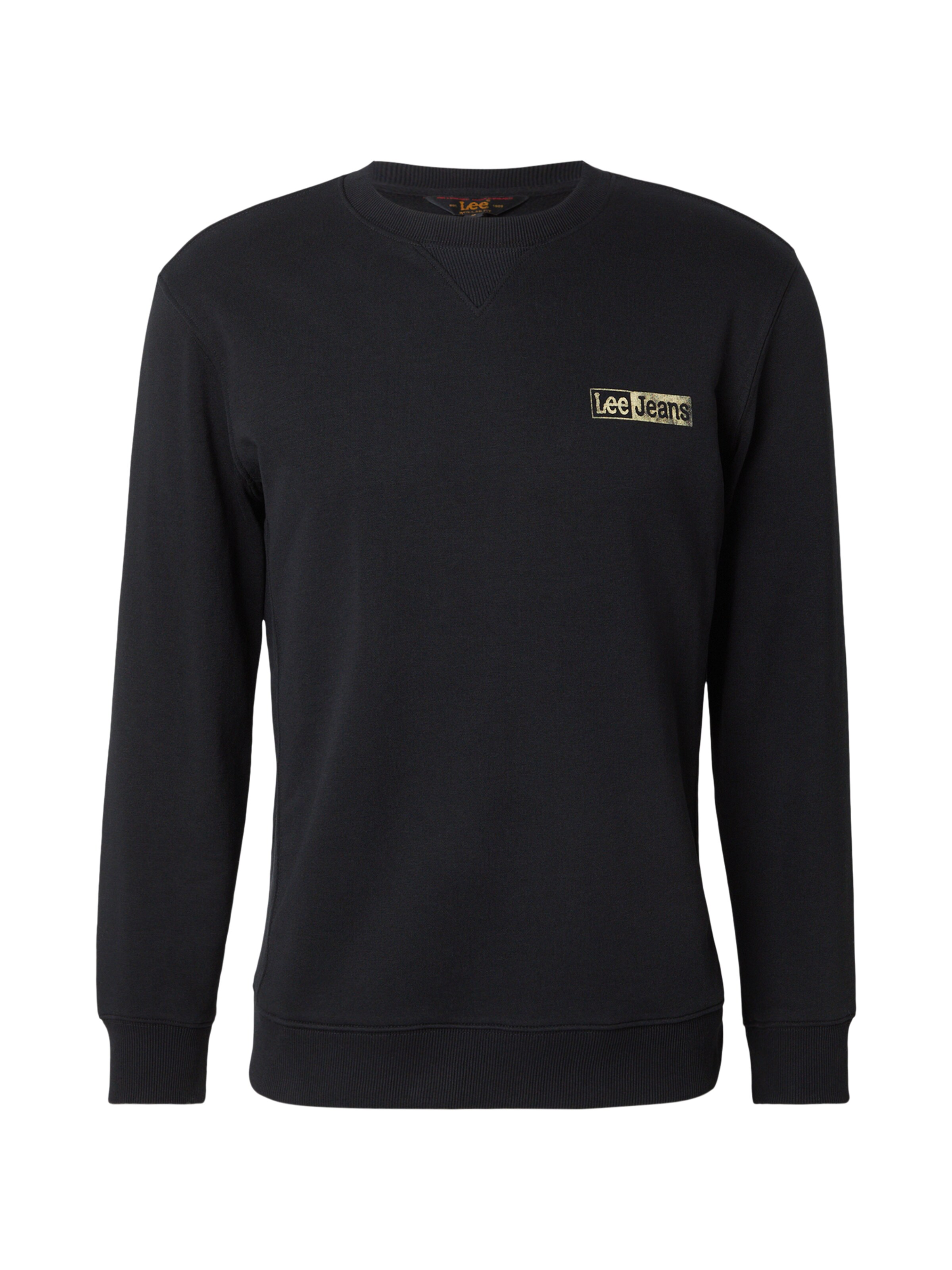 Lee Μπλούζα φούτερ σε χρυσό / μαύρο, Άποψη προϊόντος