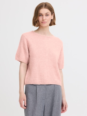 ICHI Pullover 'IHKAMARA' in Pink: Vorderseite
