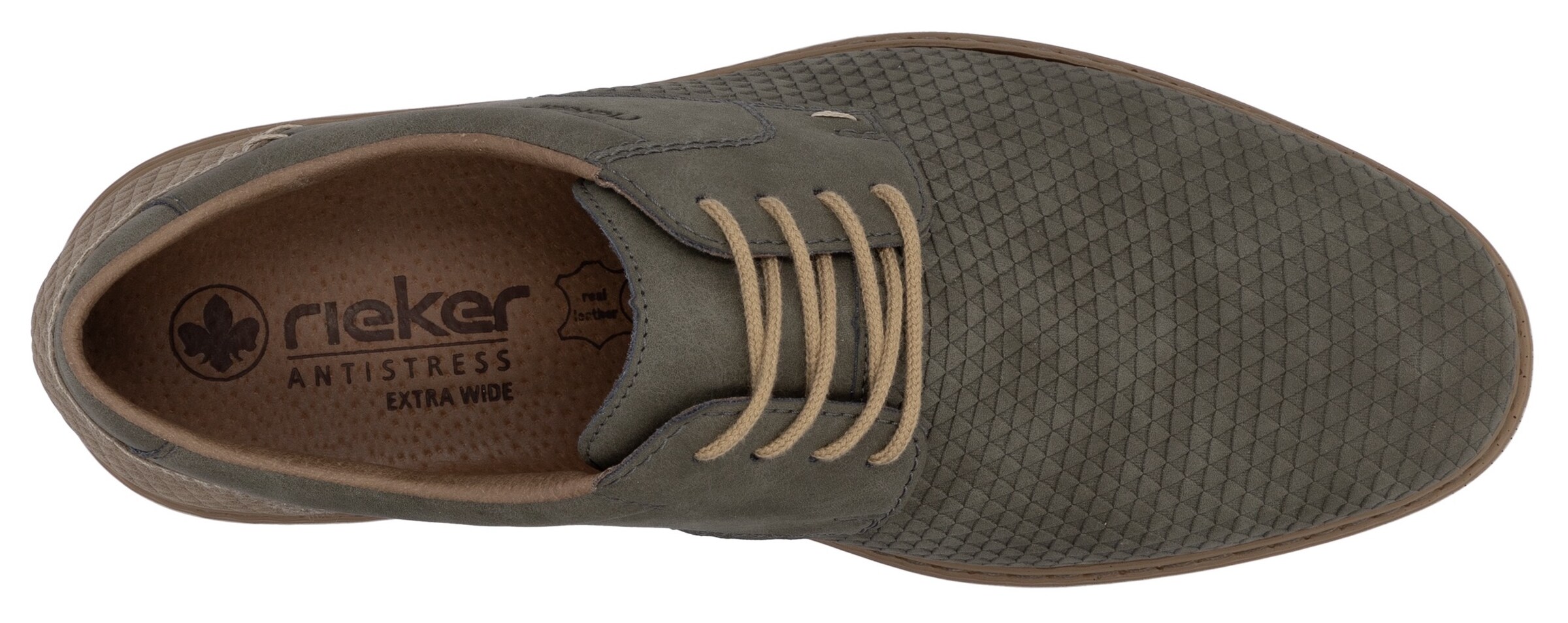 Rieker Lace-Up Shoes in Green