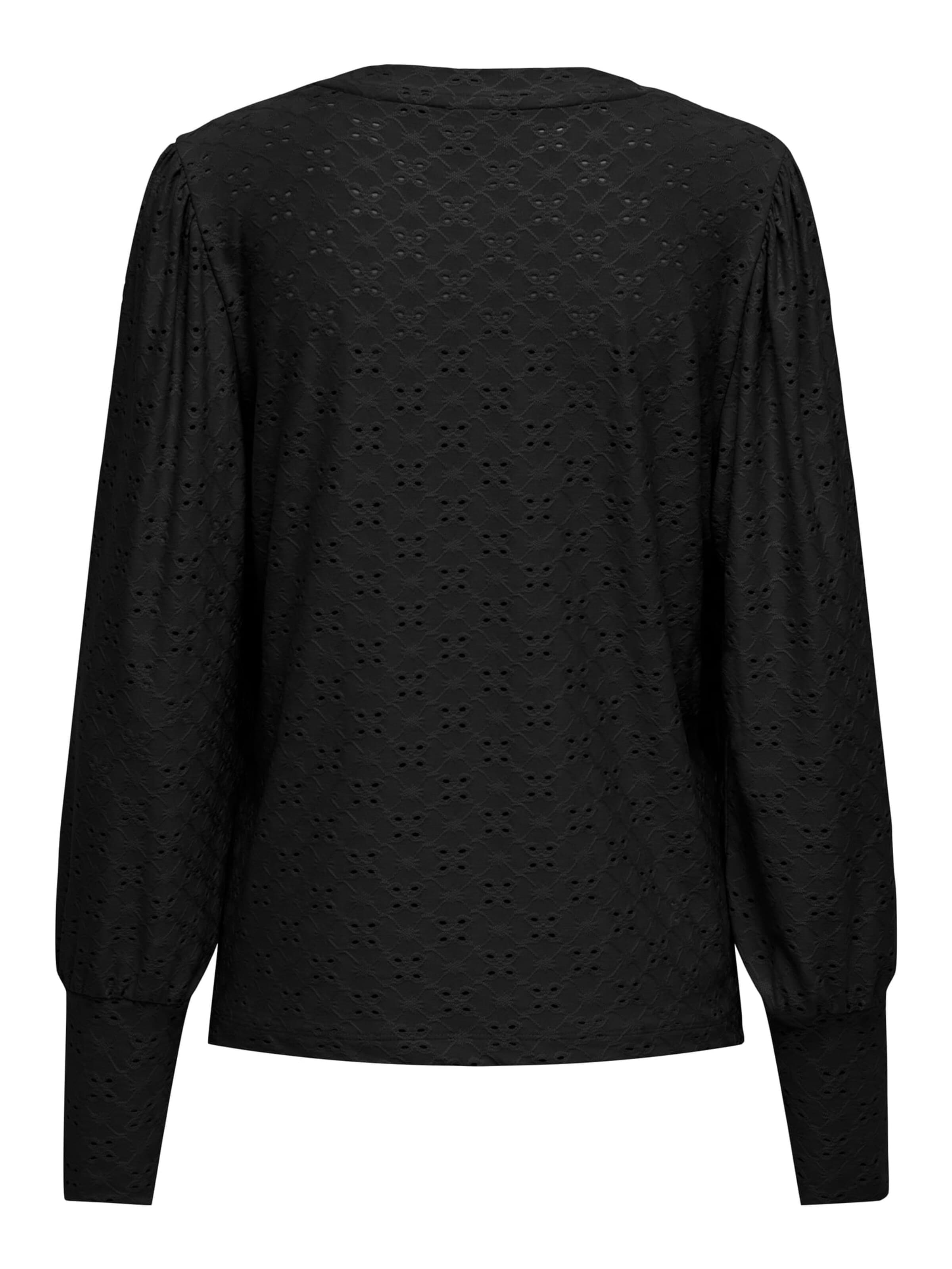 Jaqueline de Yong Shirt 'Cathinka' in Zwart