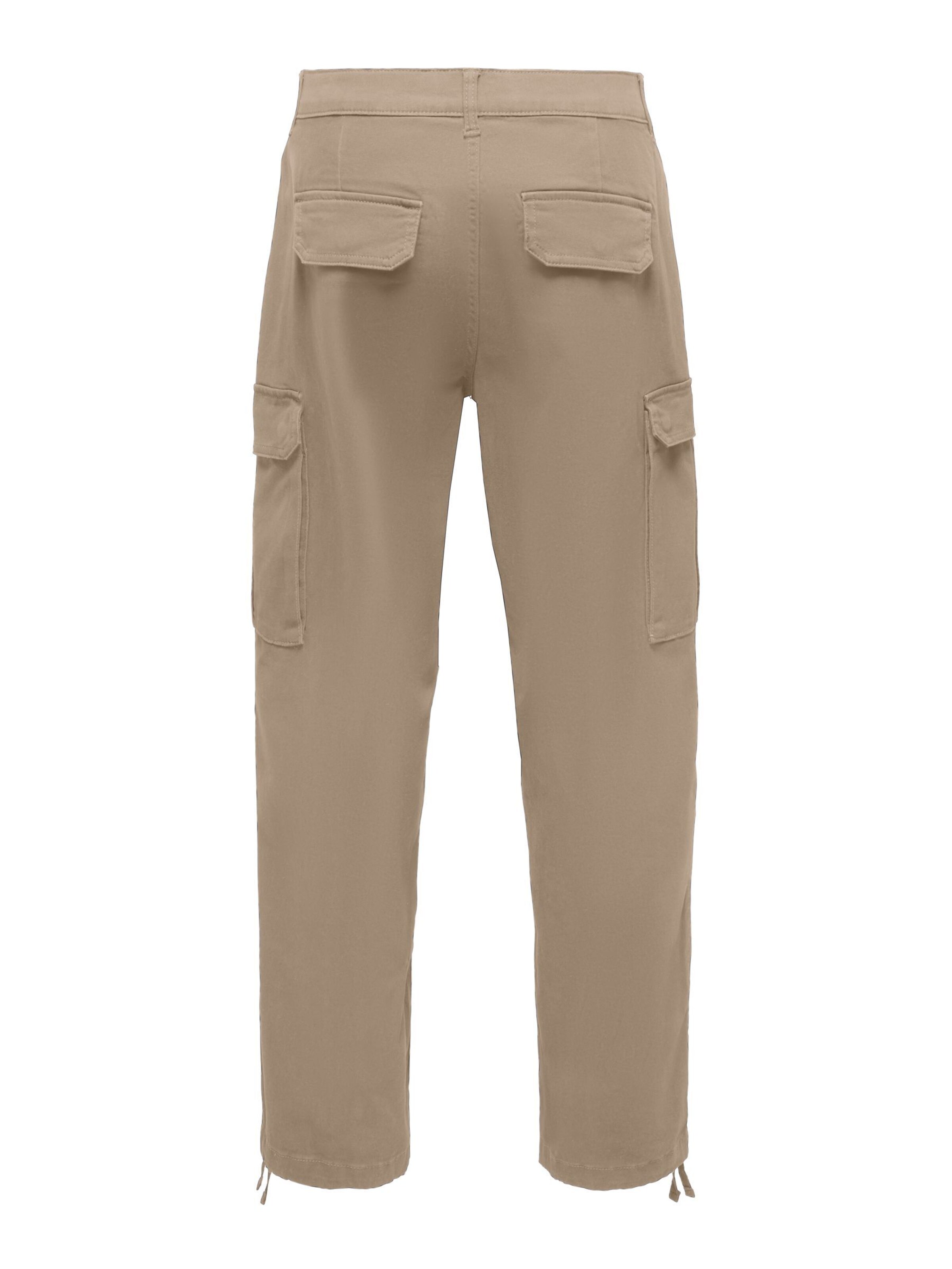 Only & Sons Loosefit Cargobukser 'ONSToby' i grå