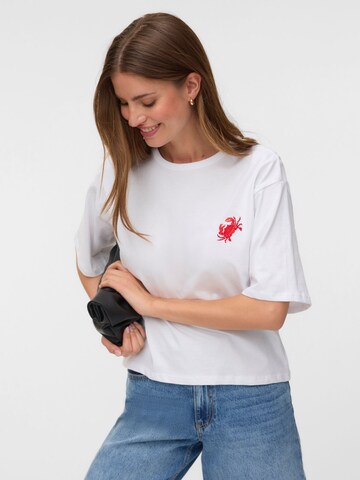 VERO MODA Shirt in Wit: voorkant