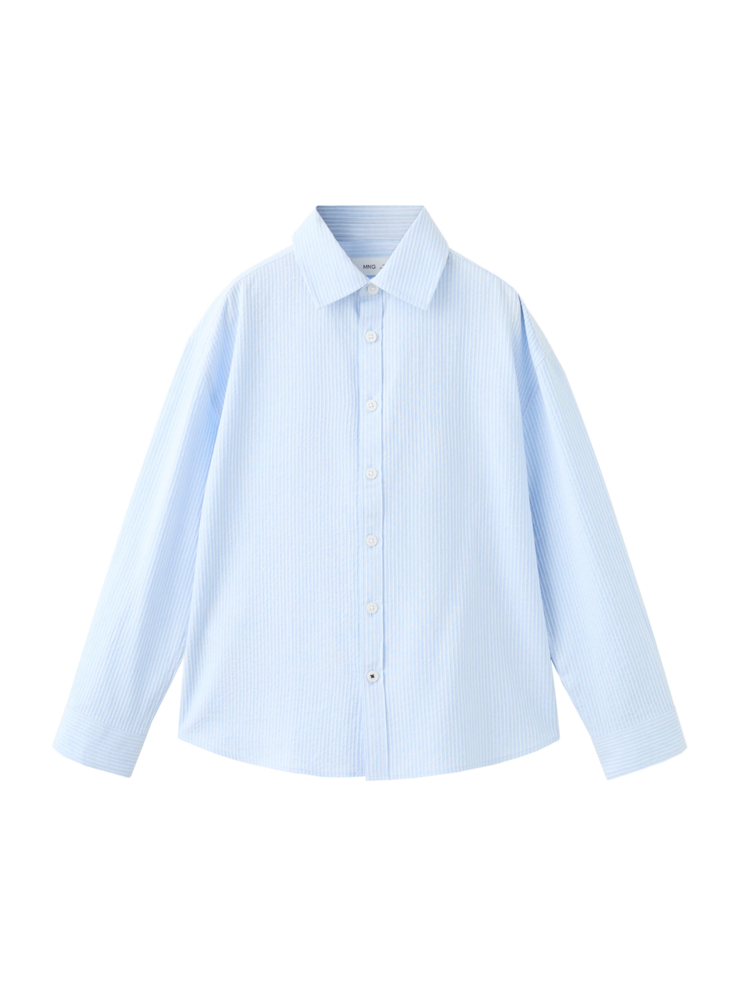 MANGO KIDS Hemd 'SICILIA' in hellblau / weiß, Produktansicht