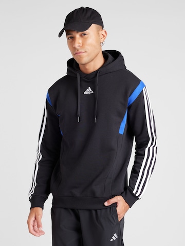 melns ADIDAS SPORTSWEAR Sportiska tipa džemperis: no priekšpuses