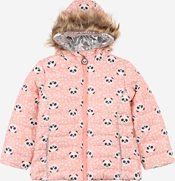LEMON BERET Winter Jacket in Pink: front