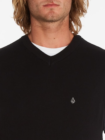 Volcom Sweater Vest 'Nebulords' in Black