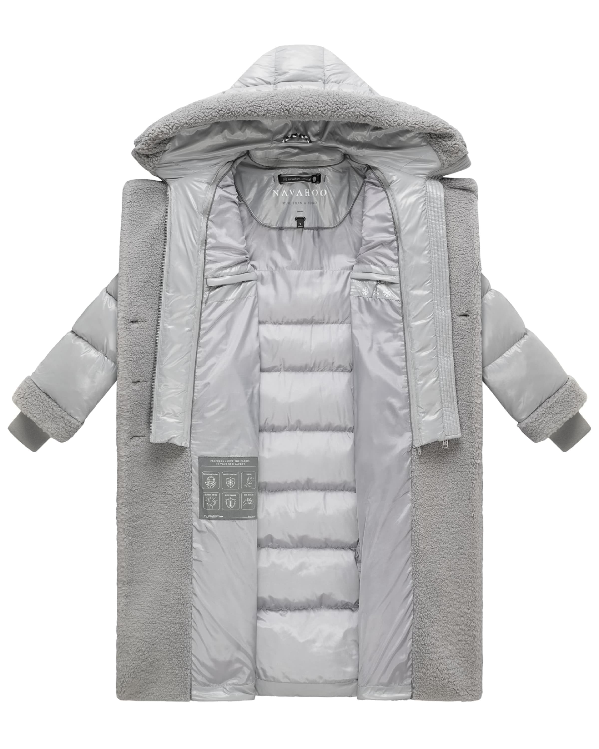 NAVAHOO Winter coat in Grey