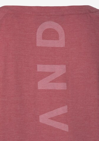 T-shirt Elbsand en rose