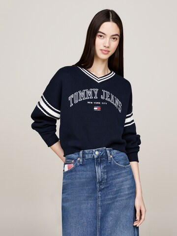 mėlyna Tommy Jeans Megztinis: priekis