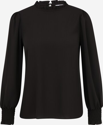 Dorothy Perkins Petite Bluse in Black: front