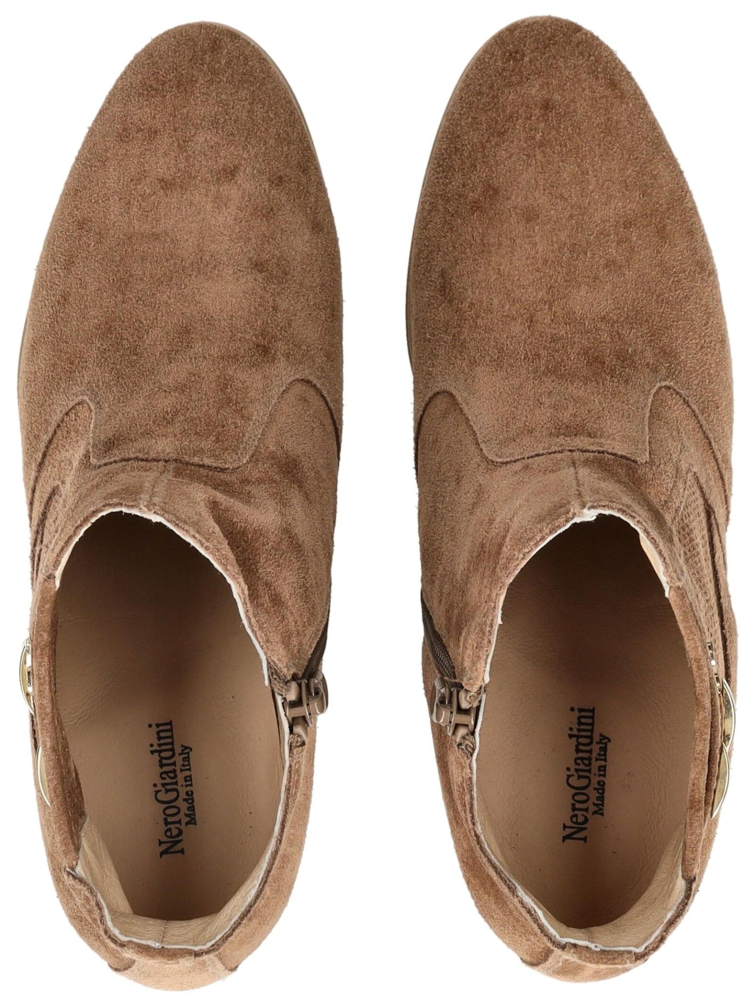 Bottines Nero Giardini en marron