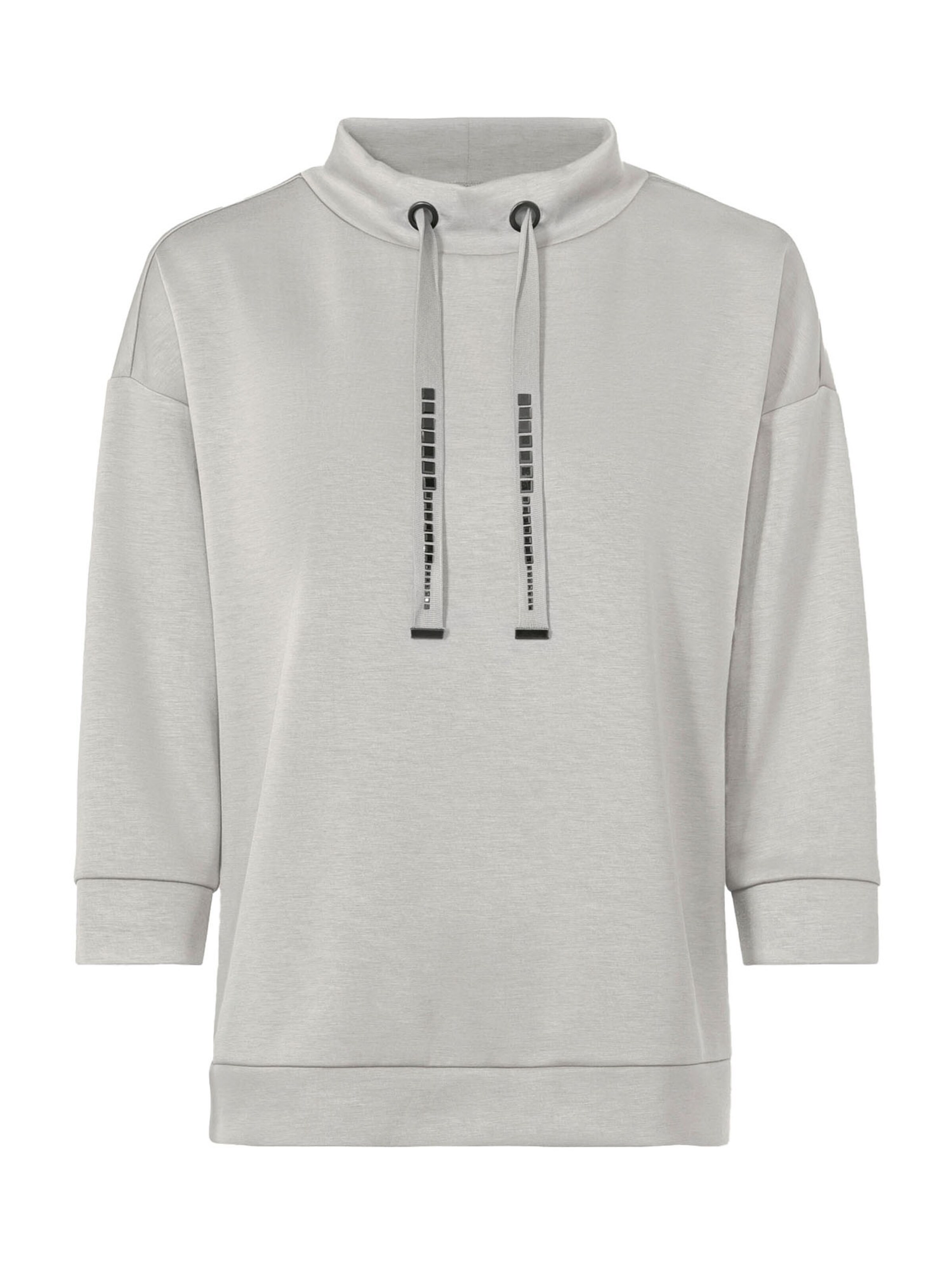 Sweat-shirt heine en gris : devant