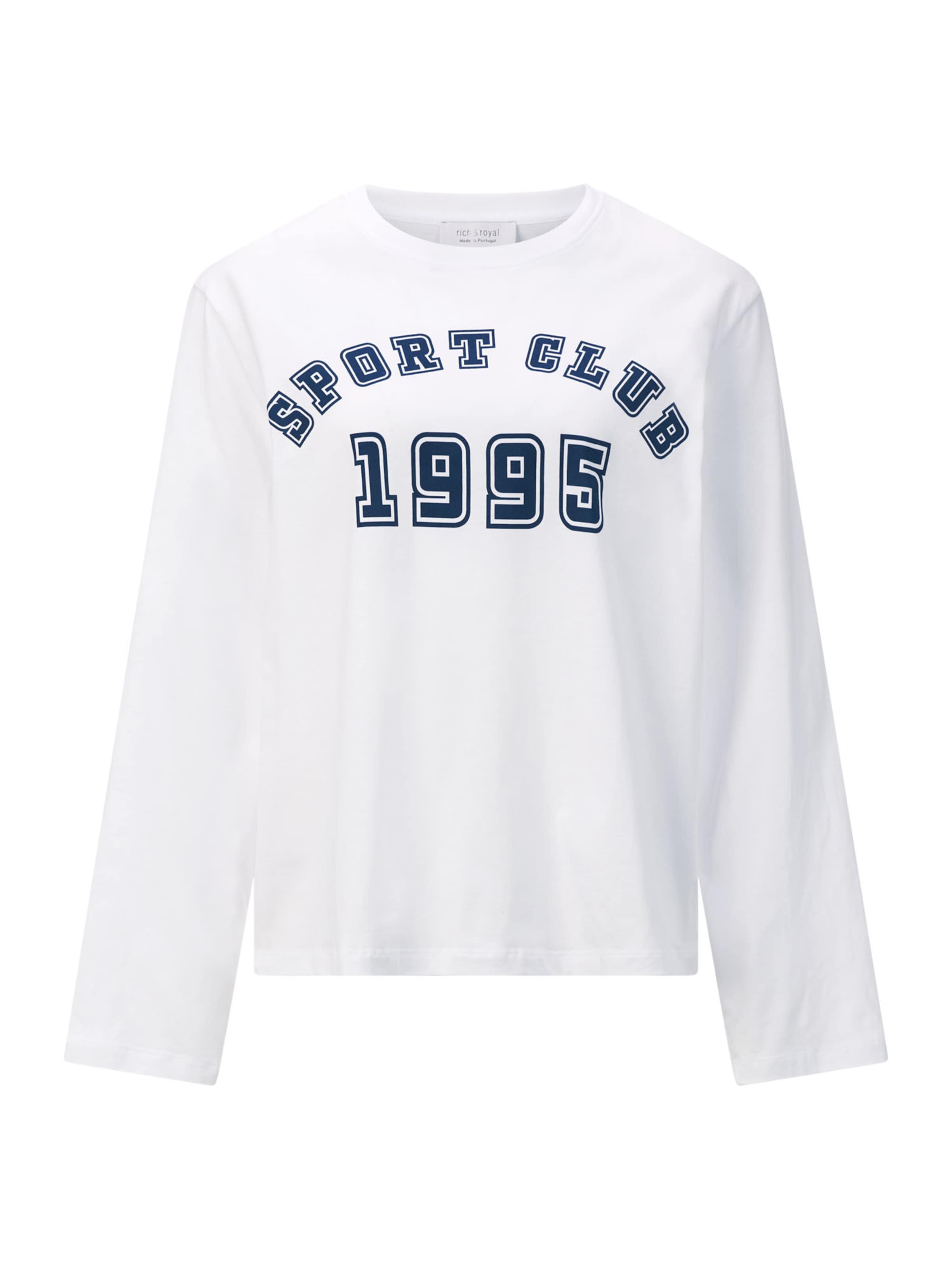 Rich & Royal Shirt in navy / weiß, Produktansicht