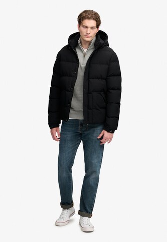 Veste d’hiver 'Everest' Superdry & Co en noir