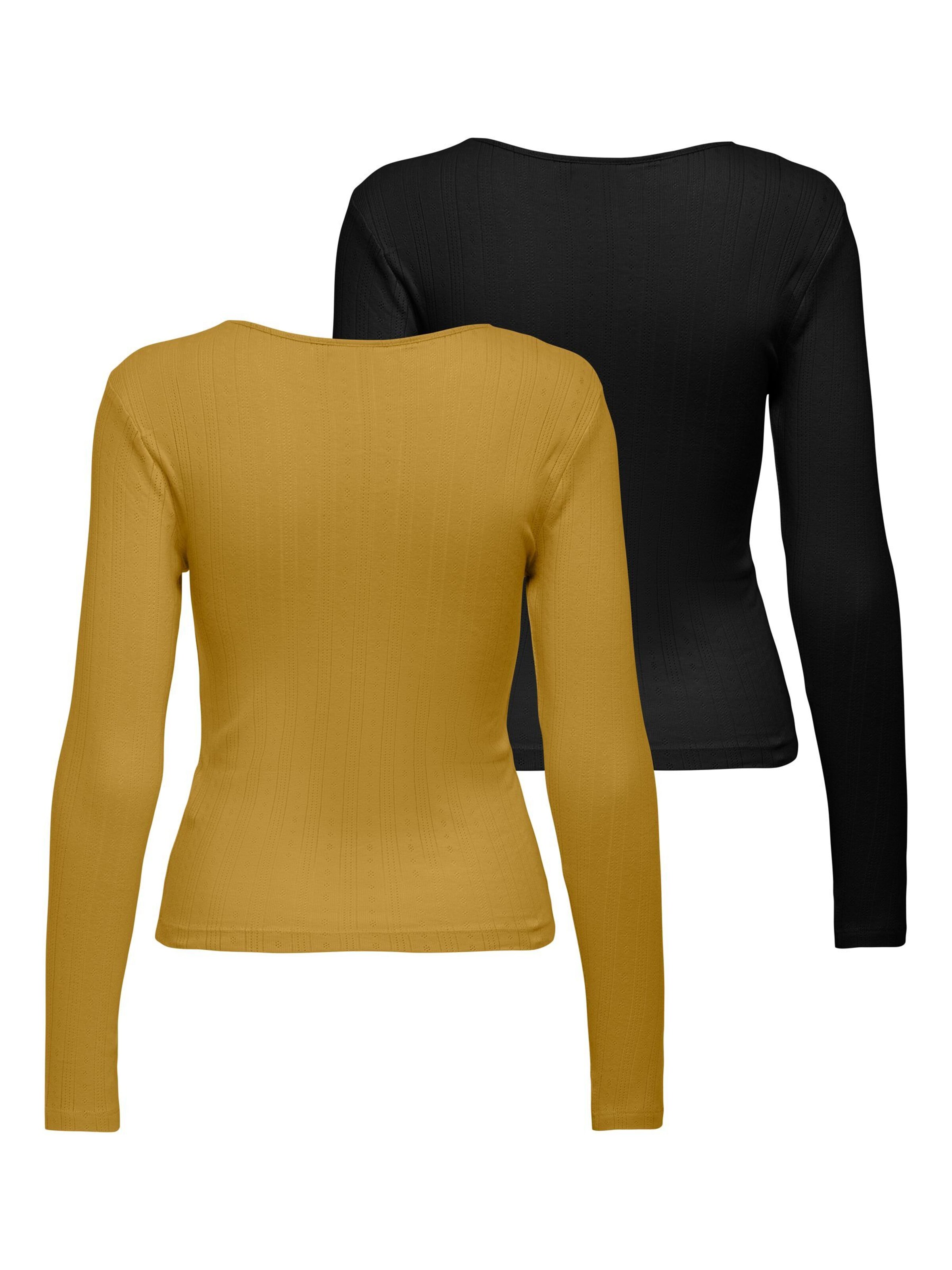 Maglietta 'SALSA' di JDY in giallo