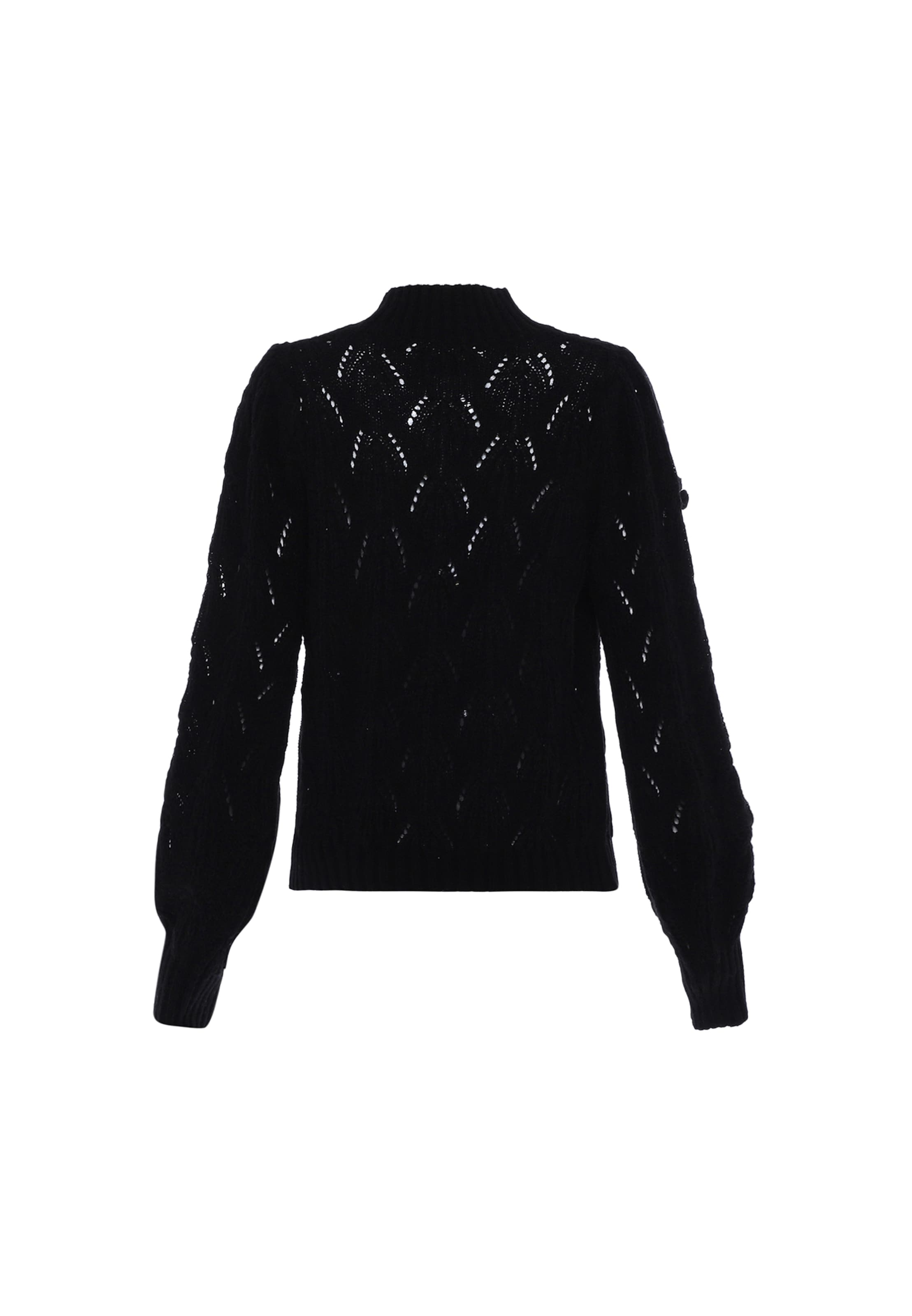 faina Sveter - Čierna: predná strana