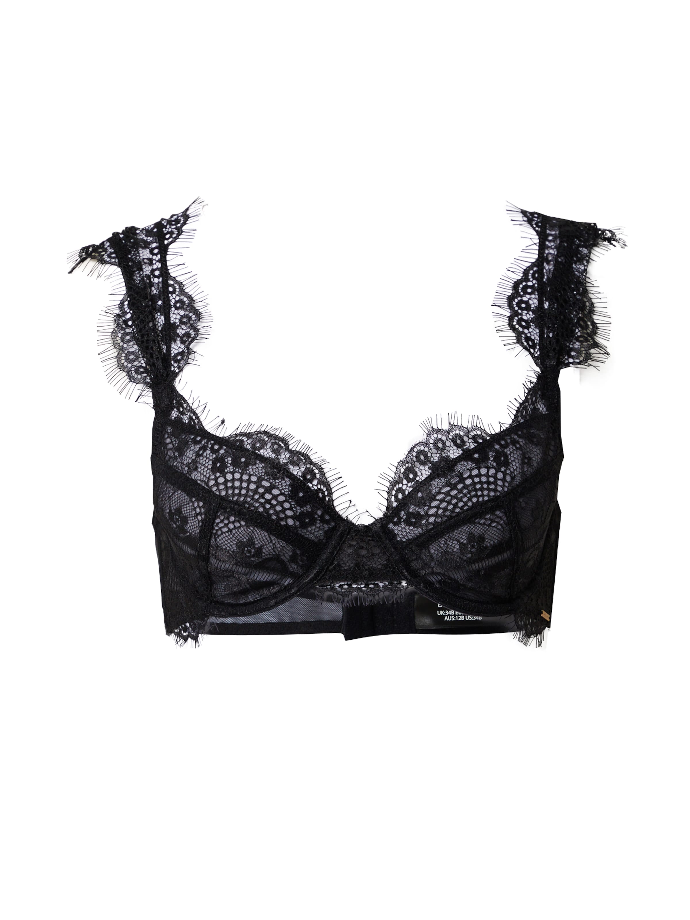 Bluebella T-shirt Bra 'Marina' in Black: front