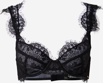 Invisible Soutien-gorge 'Marina' Bluebella en noir : devant