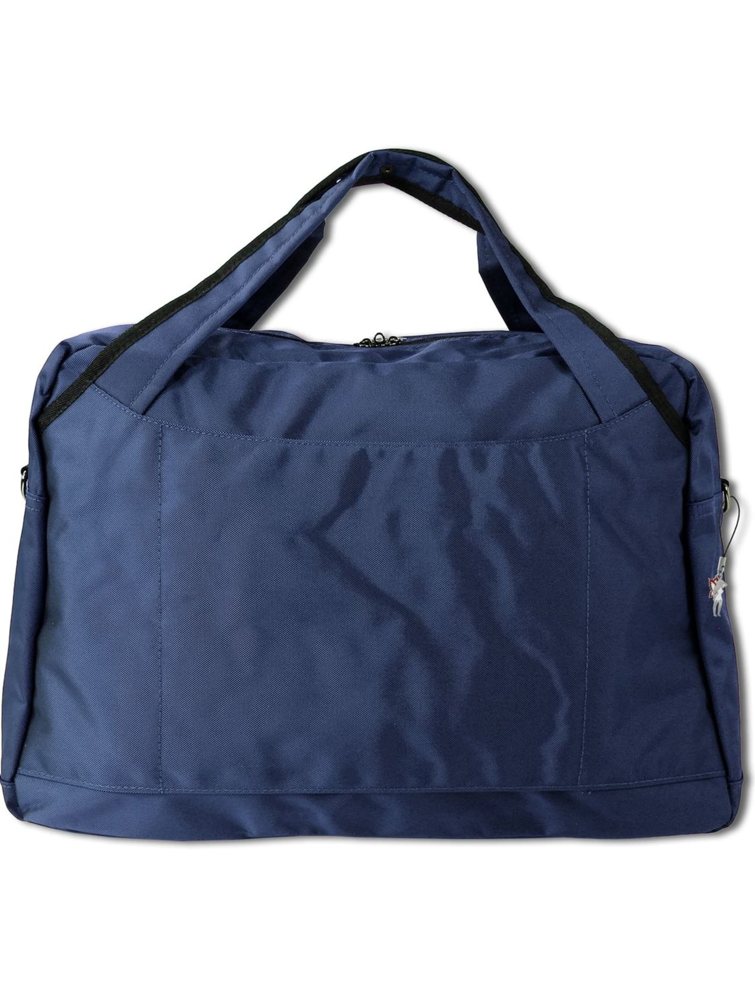 Travel N Meet - Bolsa de viaje en azul