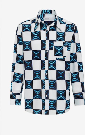 By Diess Collection Košulja u tirkiz / noćno plava / bijela, Pregled proizvoda