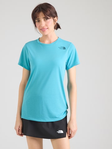 THE NORTH FACE Koszulka funkcyjna w kolorze niebieski: przód