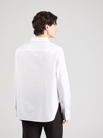 Coupe regular Chemise Calvin Klein en blanc : derrière