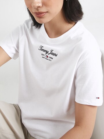 Tommy Jeans Μπλουζάκι 'ESSENTIAL 2+' σε λευκό
