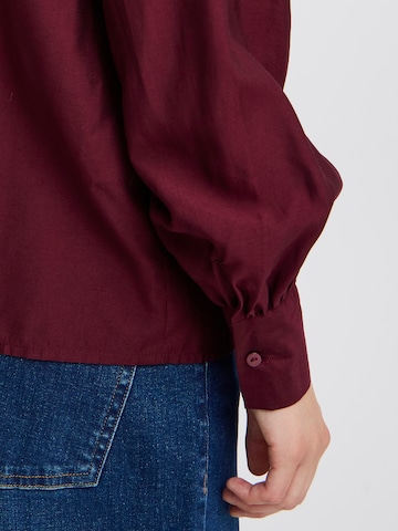 Camicia da donna 'IH KARLANI' di ICHI in rosso