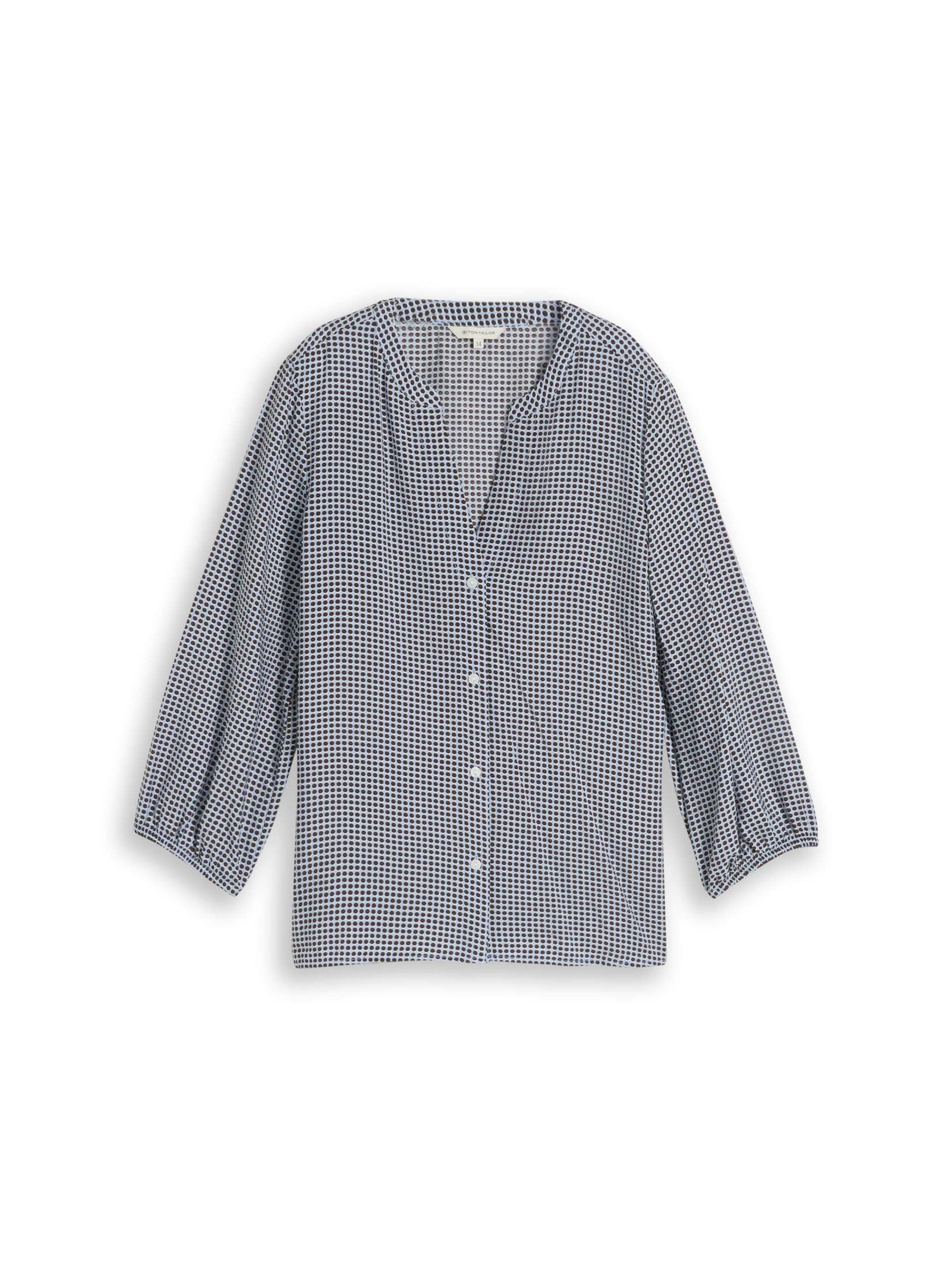 TOM TAILOR Bluse in Blau: Vorderseite