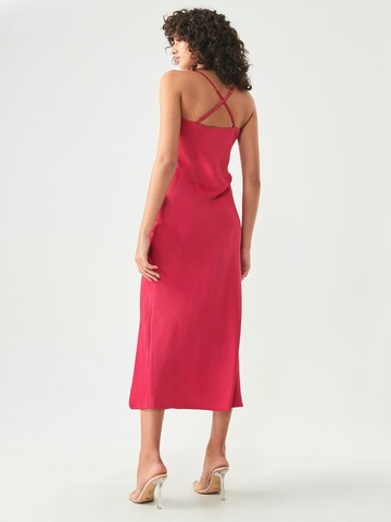 BWLDR Φόρεμα 'DOME' σε ροζ: πίσω