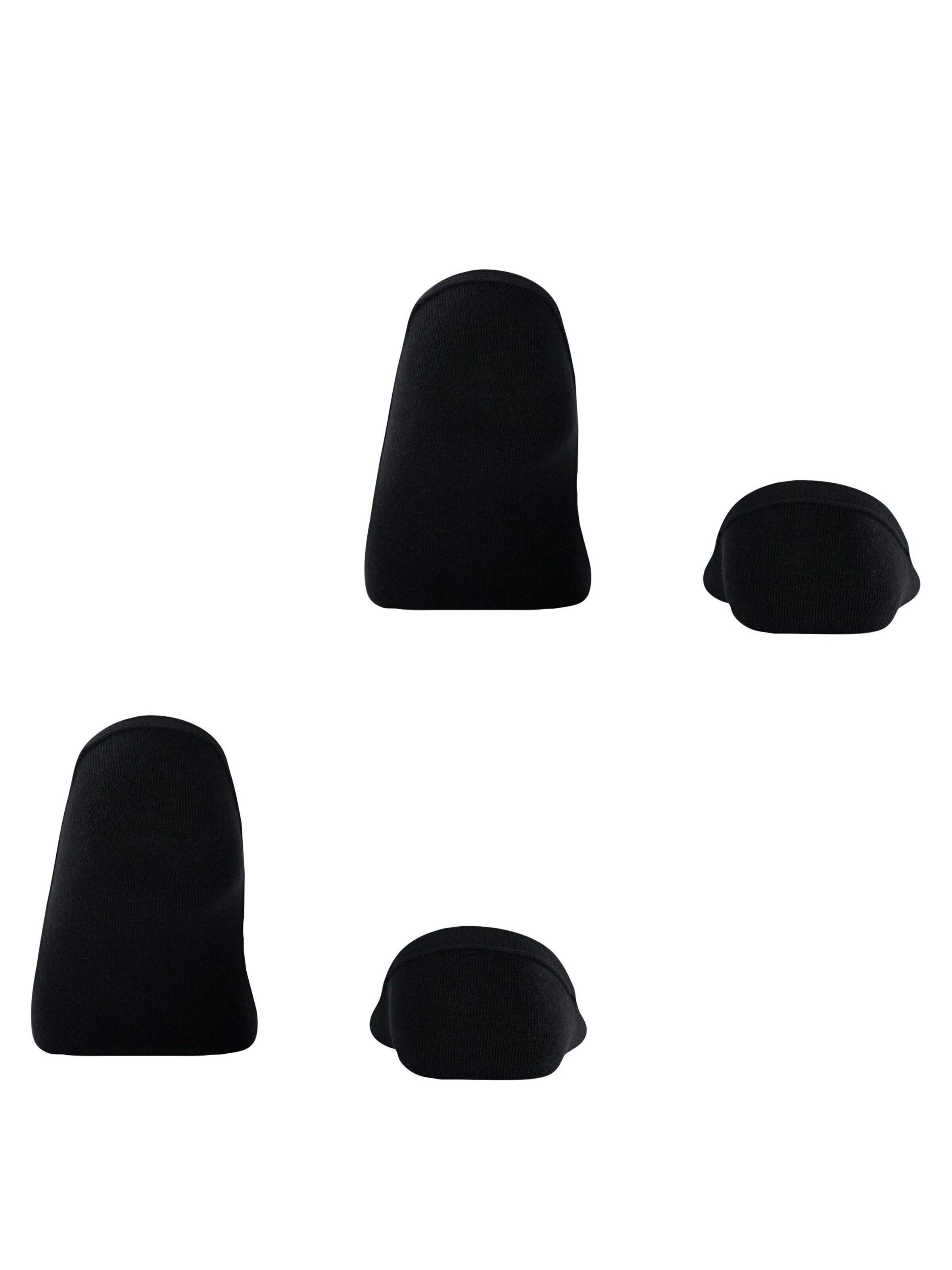 ESPRIT Socks 'Solid Low 2-Pack' in Black