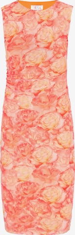 Robe IZIA en orange : devant