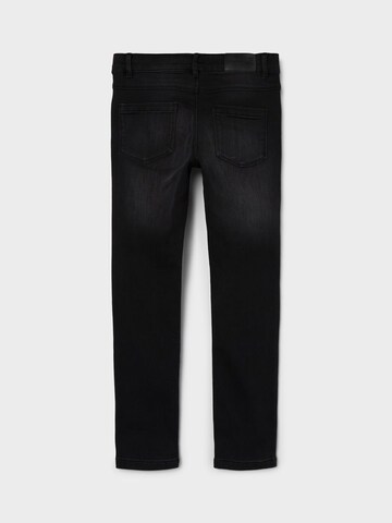 NAME IT Slimfit Jeans 'Salli' in Zwart