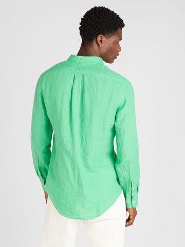 Polo Ralph Lauren - Ajuste estrecho Camisa en verde