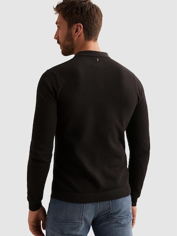 PME Legend - Jersey 'Polo shirt in 100% cotton with long sleeves' en gris