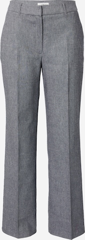 s.Oliver BLACK LABEL - Pierna ancha Pantalón de pinzas en azul: frente